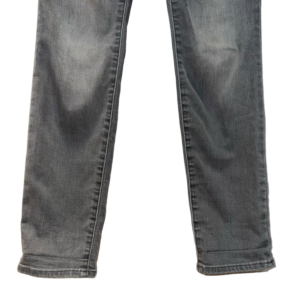 Athleta Sculptek Washed Gray Skinny Jeans Size 4 - Picture 9 of 14